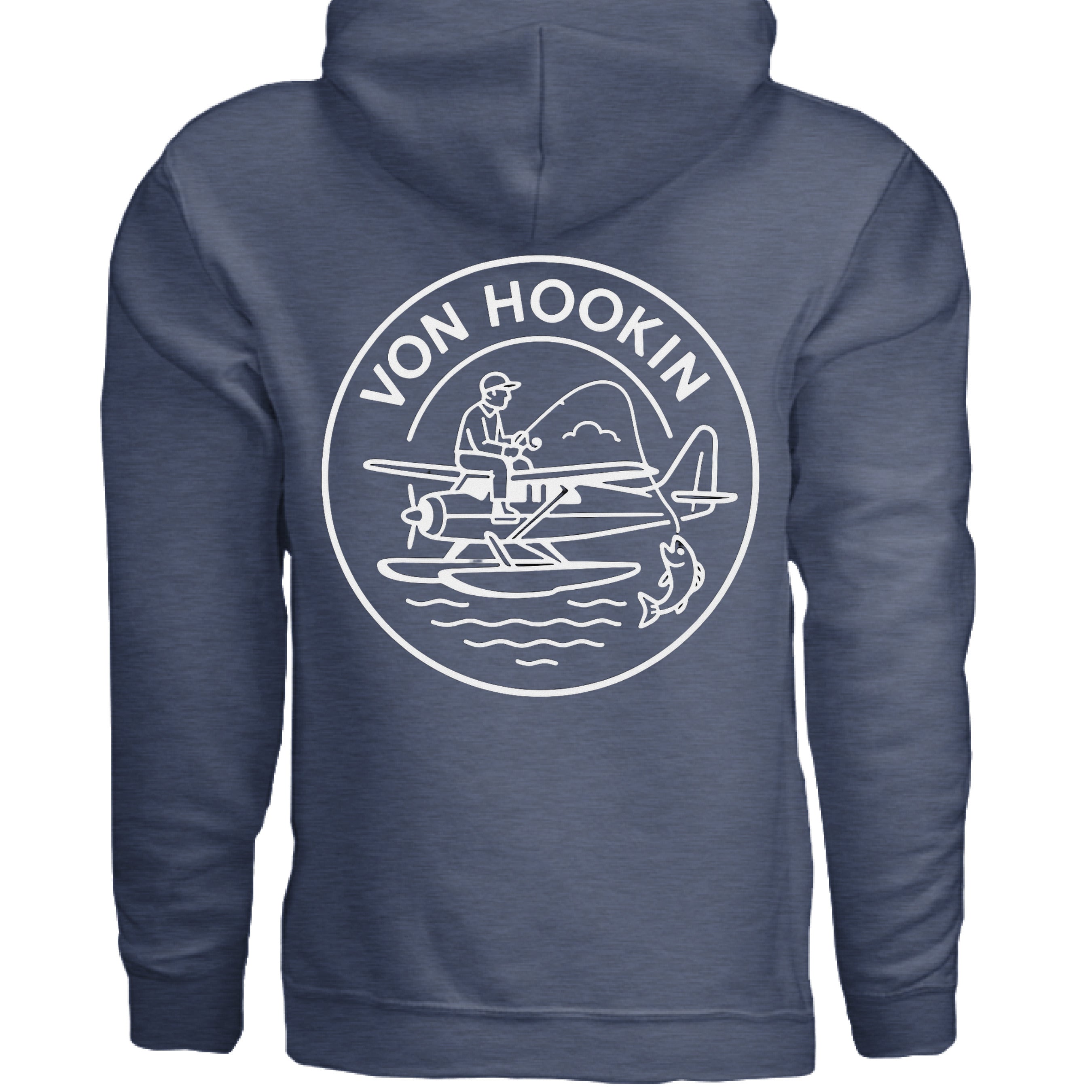 Heather Sport Dark Navy - BACK