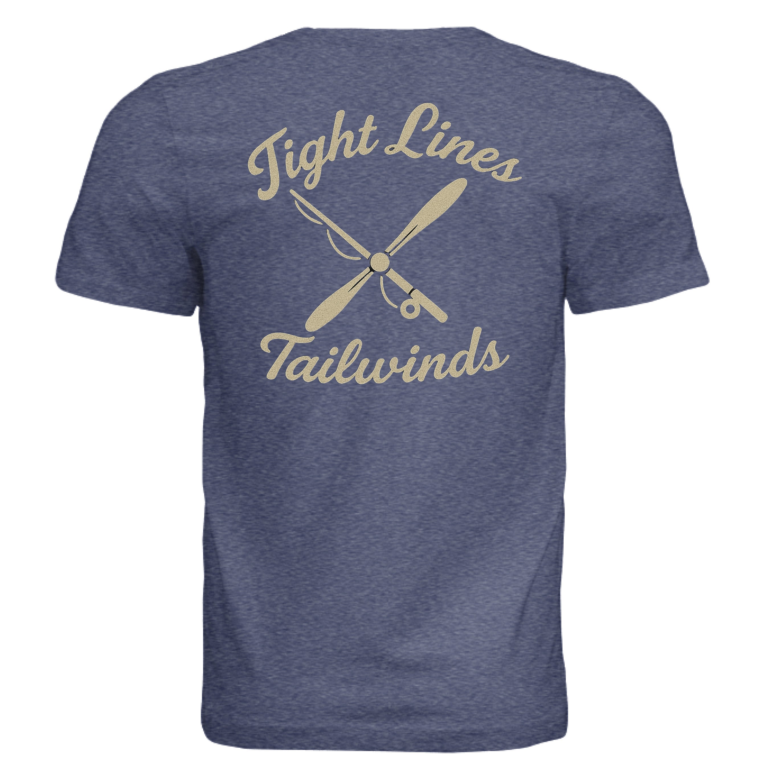 NAVY TRIBLEND - BACK