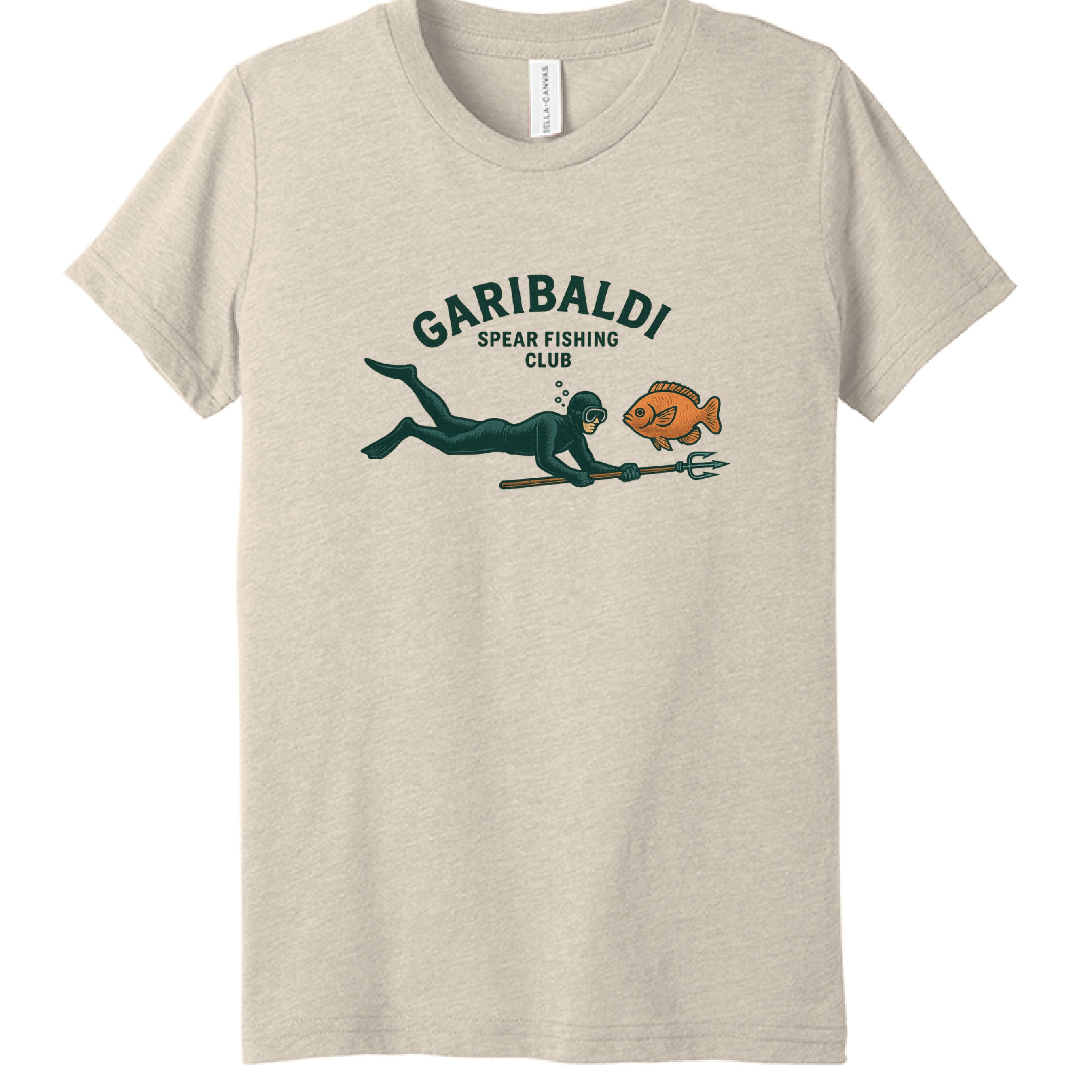 Solid Natural Triblend - FRONT