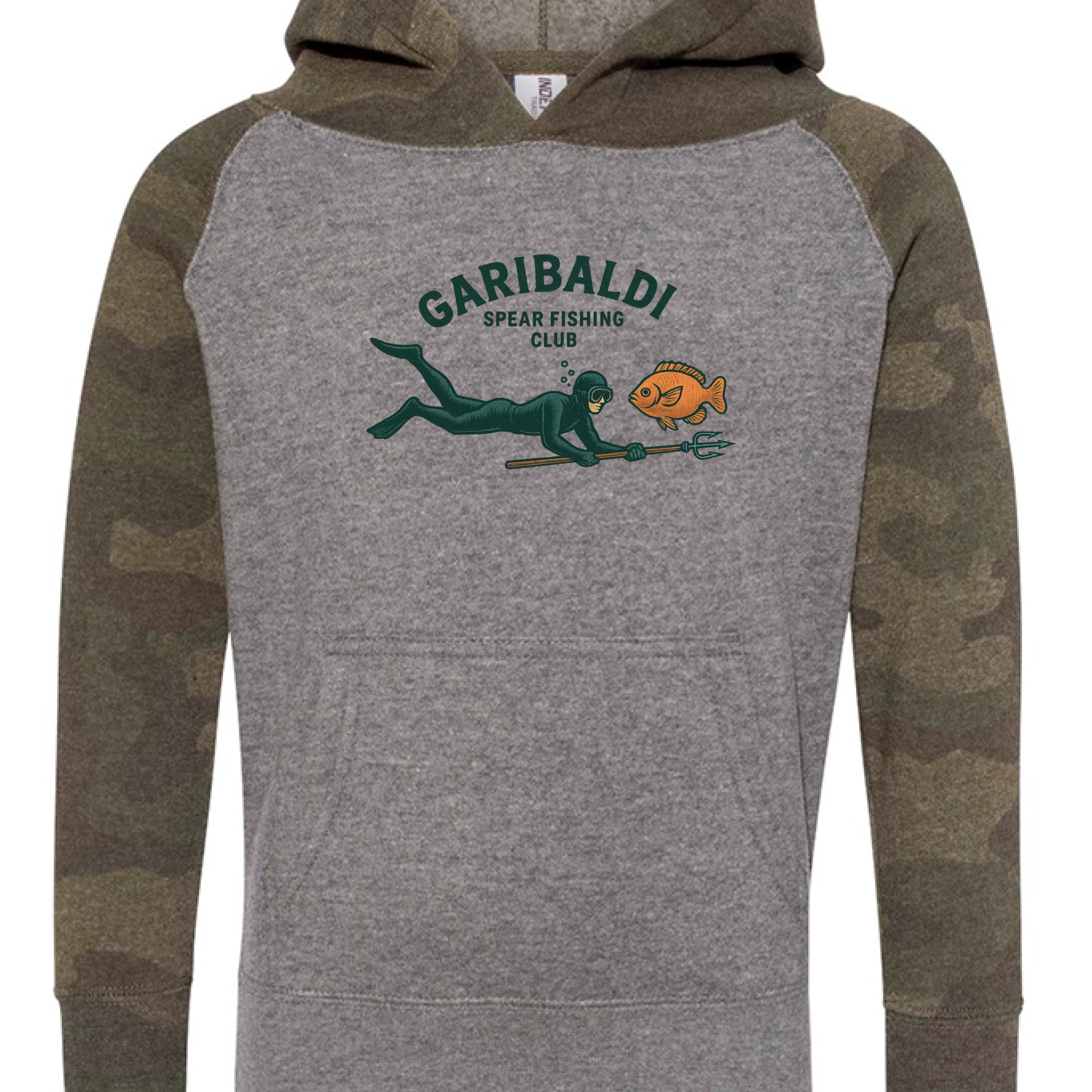 Nickel Heather/ Forest Camo - FRONT