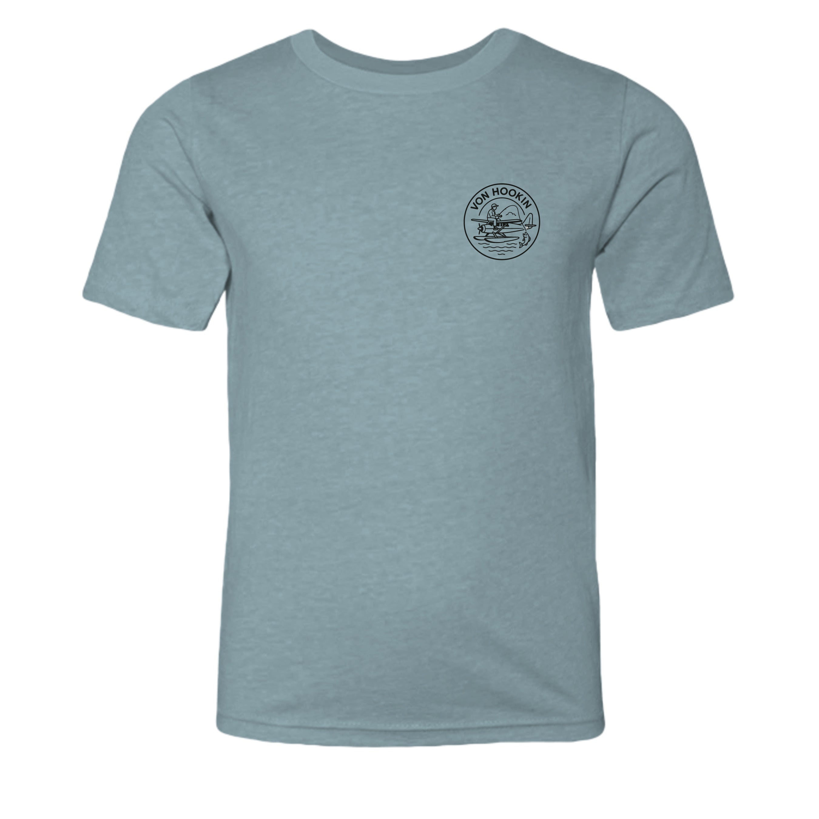 Heather Blue Lagoon - 3001YCVC - FRONT