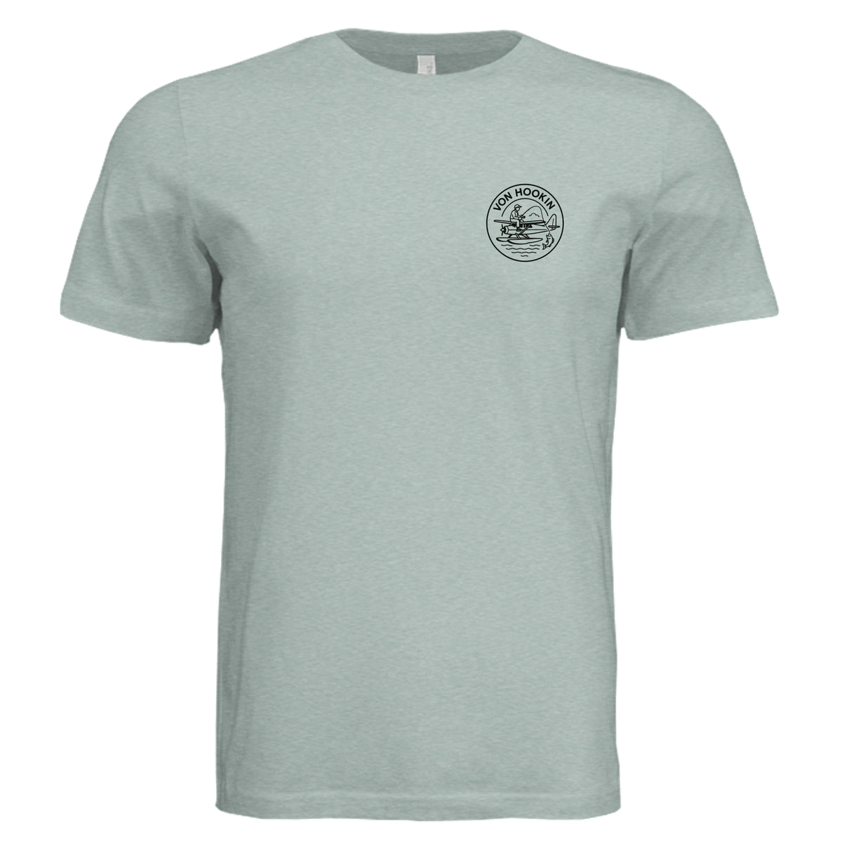 Dusty Blue Triblend - 3413C - FRONT